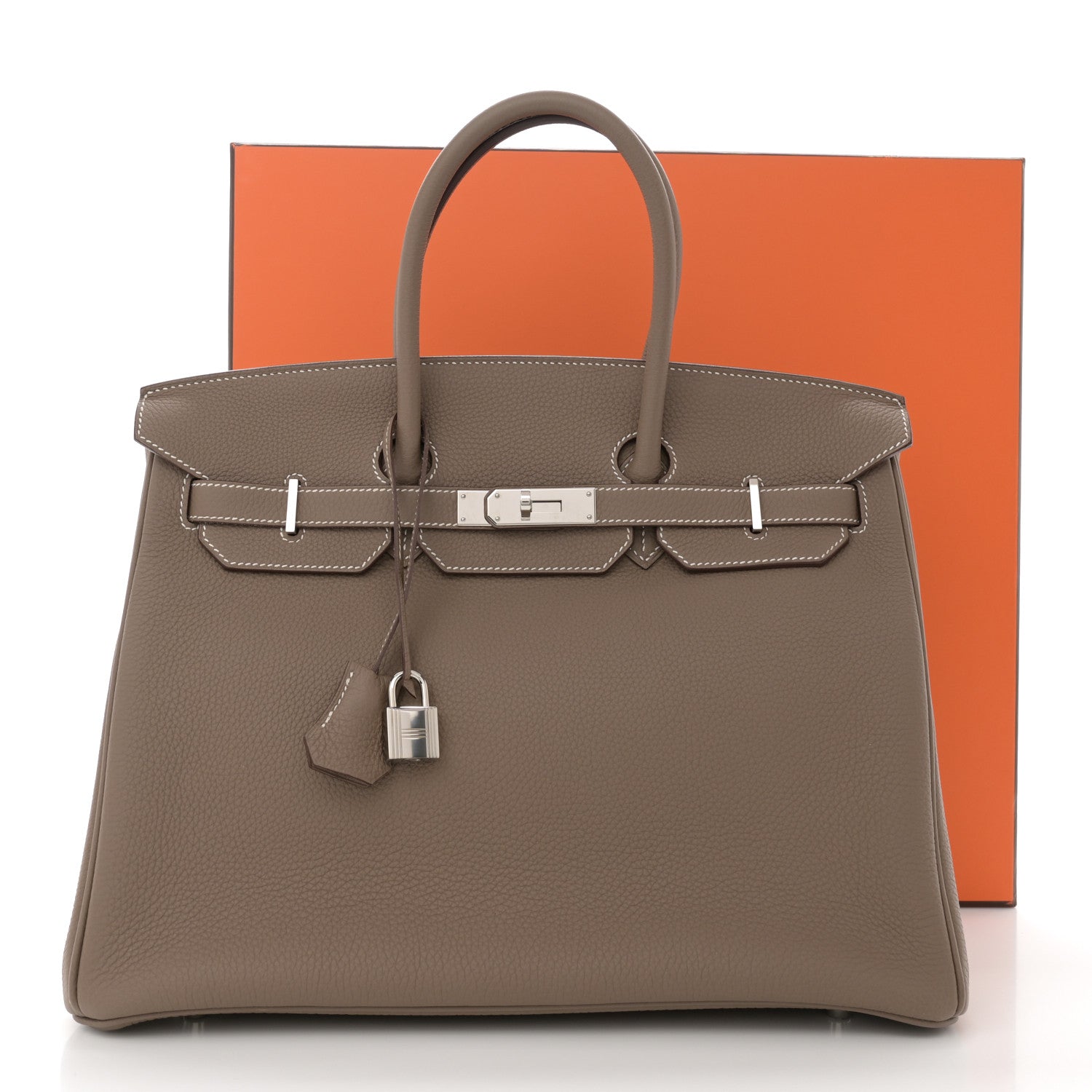 Hermes Togo Birkin 35 Etoupe 14 of 14