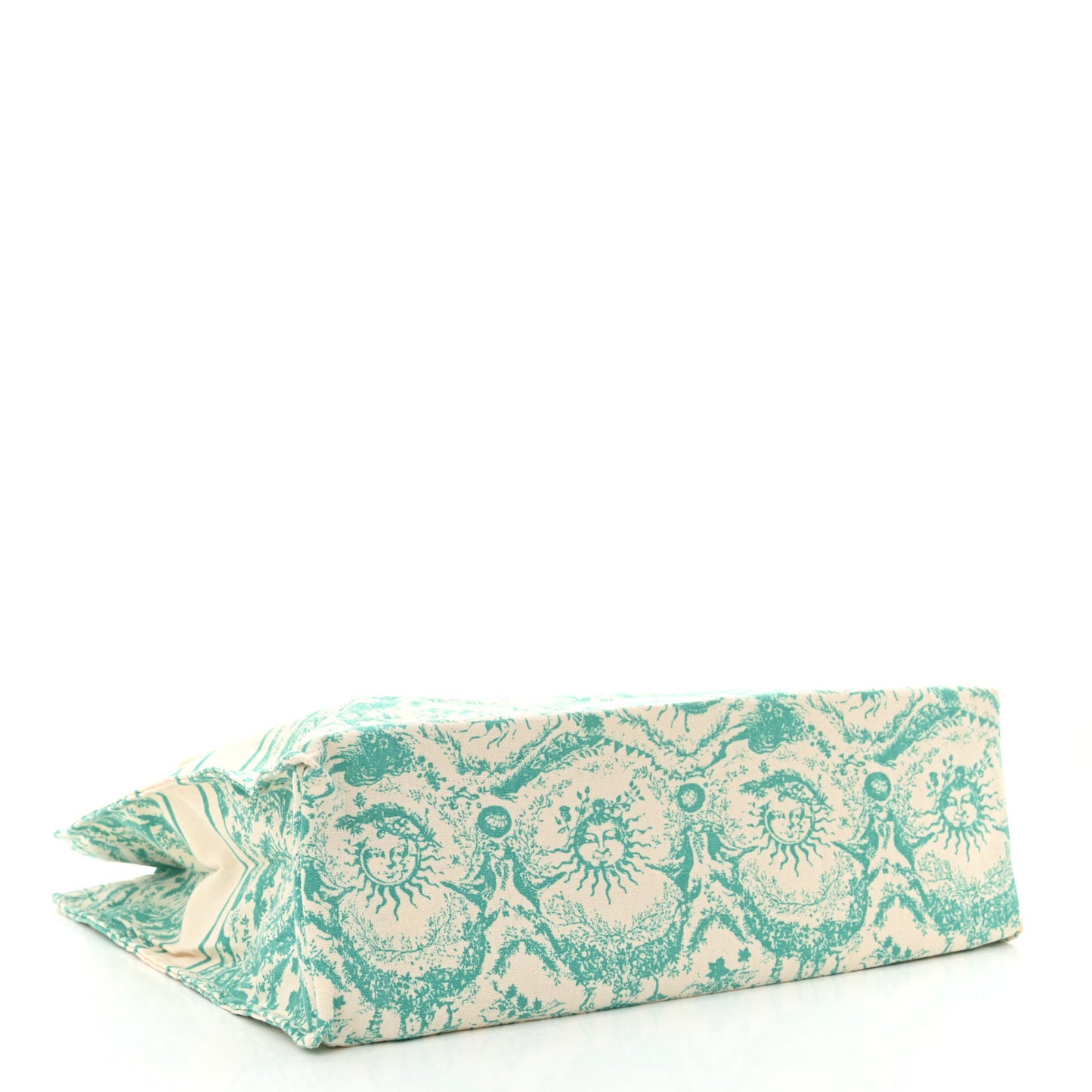 Canvas Dioriviera Toile de Jouy Soleil Tote Aquamarina