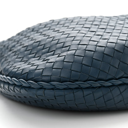 Bottega Veneta Nappa Intrecciato Medium Veneta Hobo Baltic Blue 9 of 13