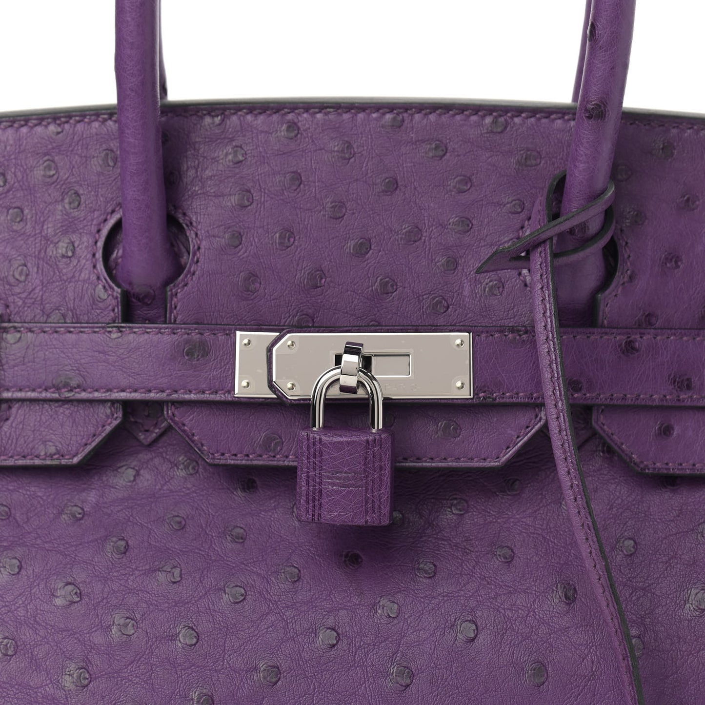 Ostrich Birkin 30 Violine