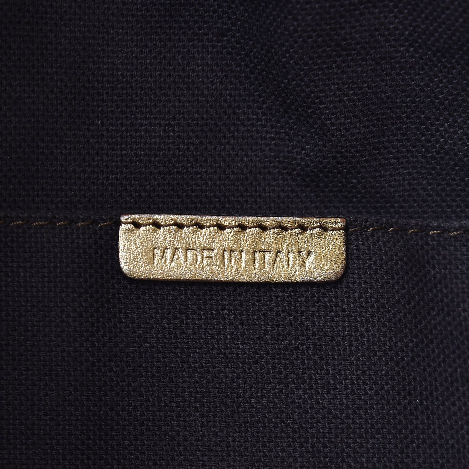 Burberry Metallic Calfskin House Check Woven Brook Hobo Gold 7 of 11