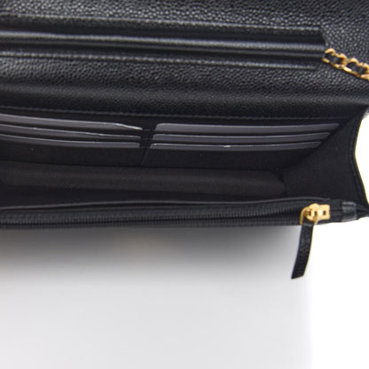 Chanel Caviar Quilted Miss Coco Wallet On Chain WOC Black 5 of 9