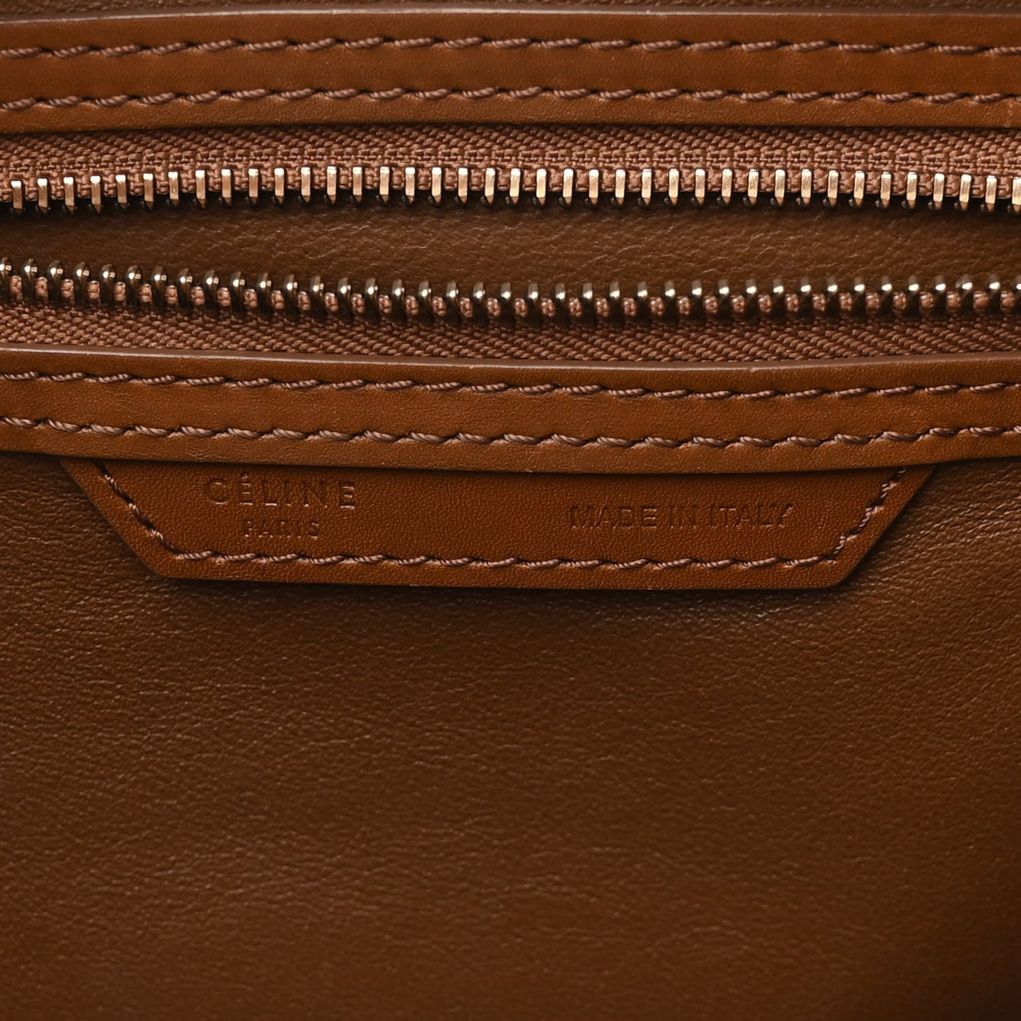 Satin Calfskin Mini Tri-Color Luggage White Brown