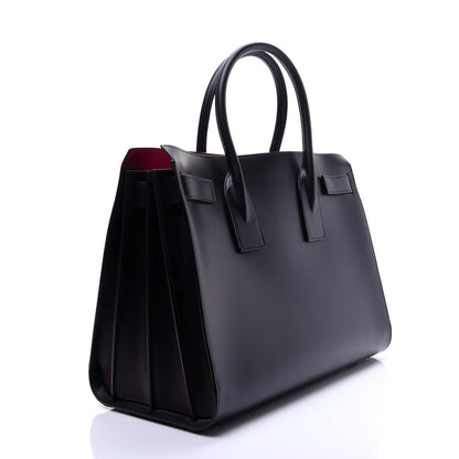 Saint Laurent Calfskin Large Sac De Jour Carryall Black 3 of 14
