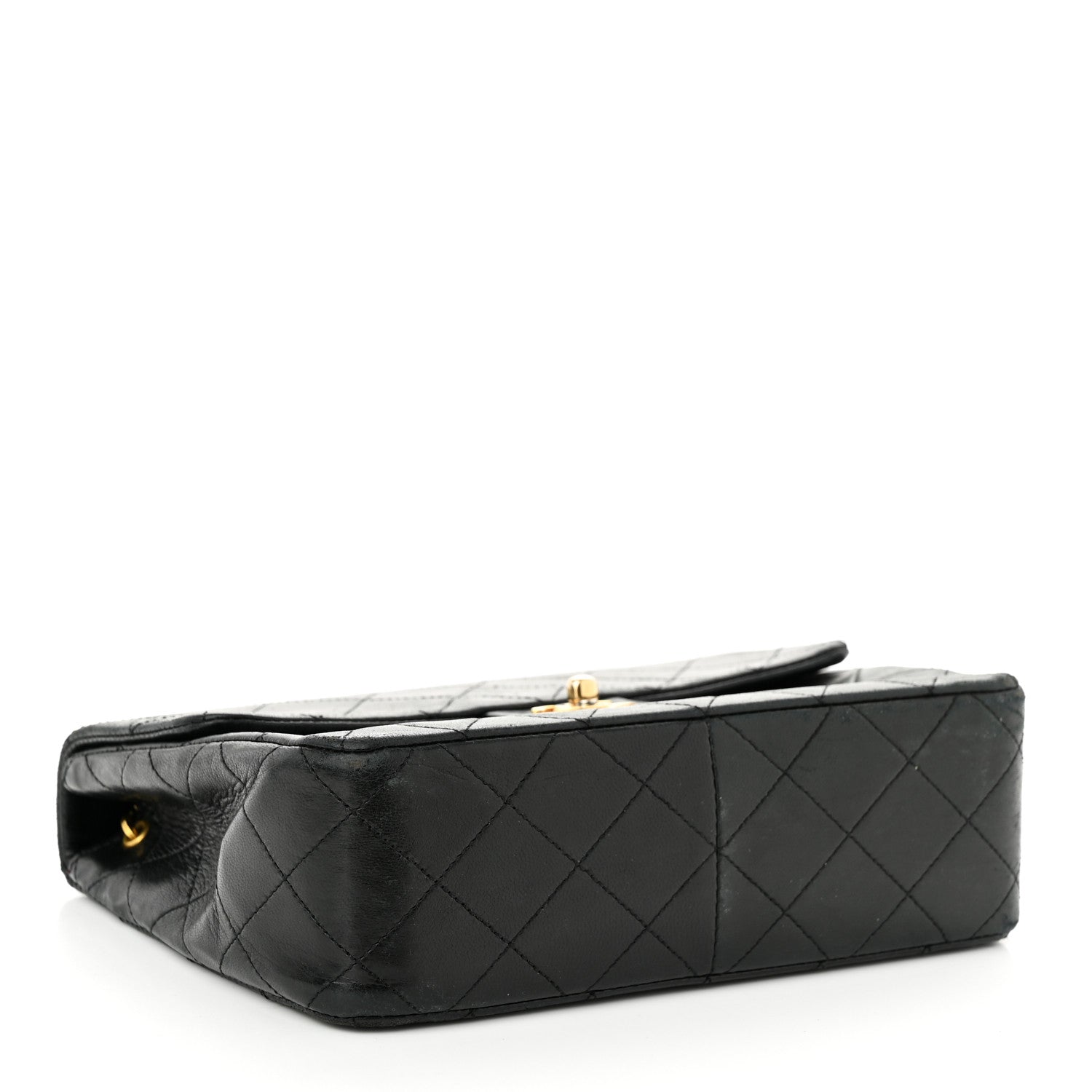 Chanel Lambskin Quilted Small Single Flap Black 3 of 11