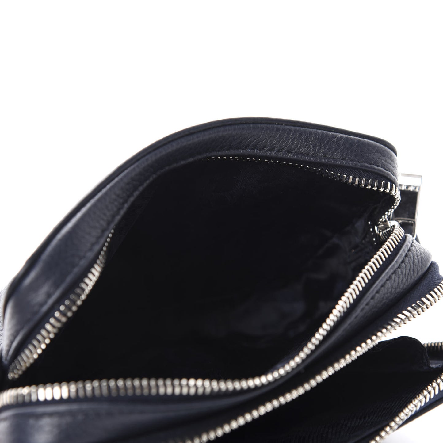 X AIR JORDAN Grained Calfskin Crossbody Blue