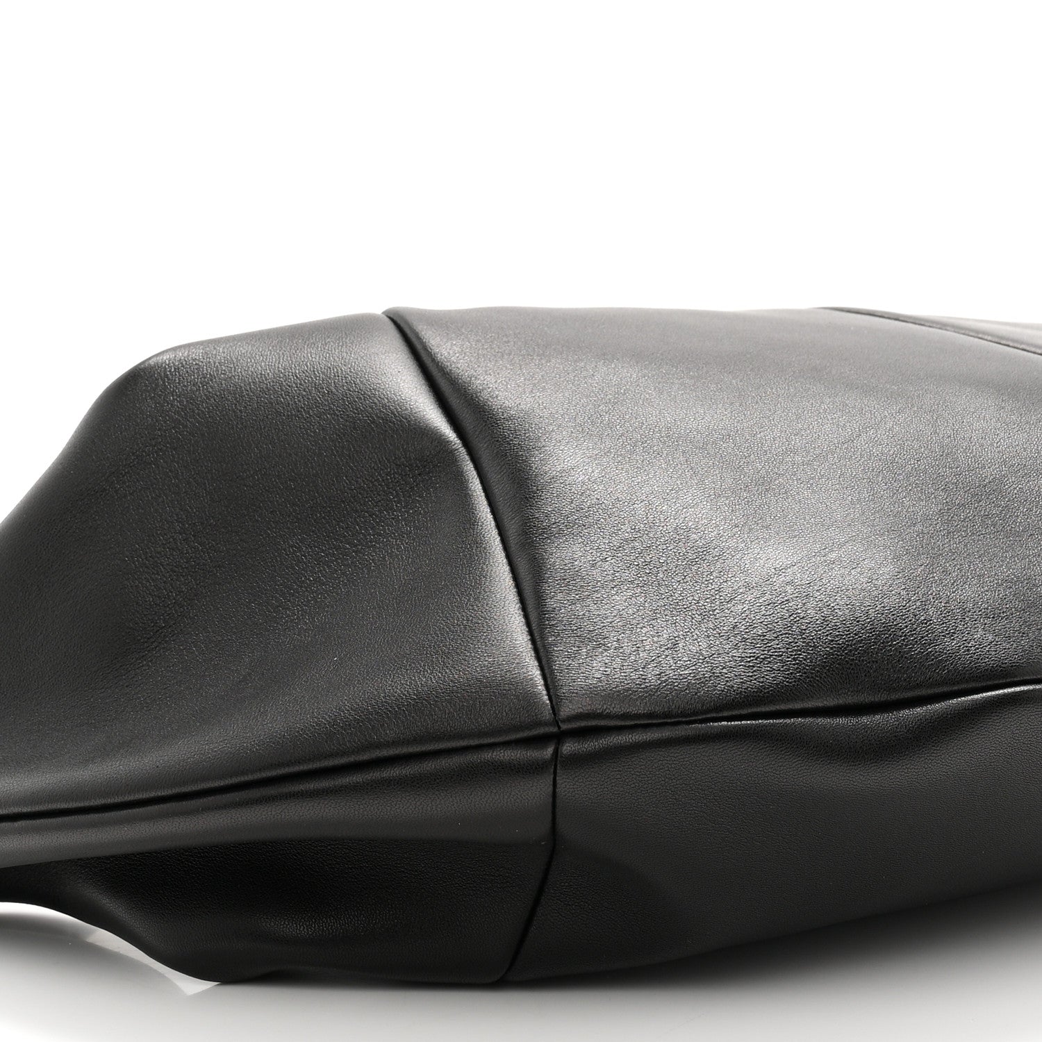 Saint Laurent Lambskin Small Amalia Hobo Black 9 of 11
