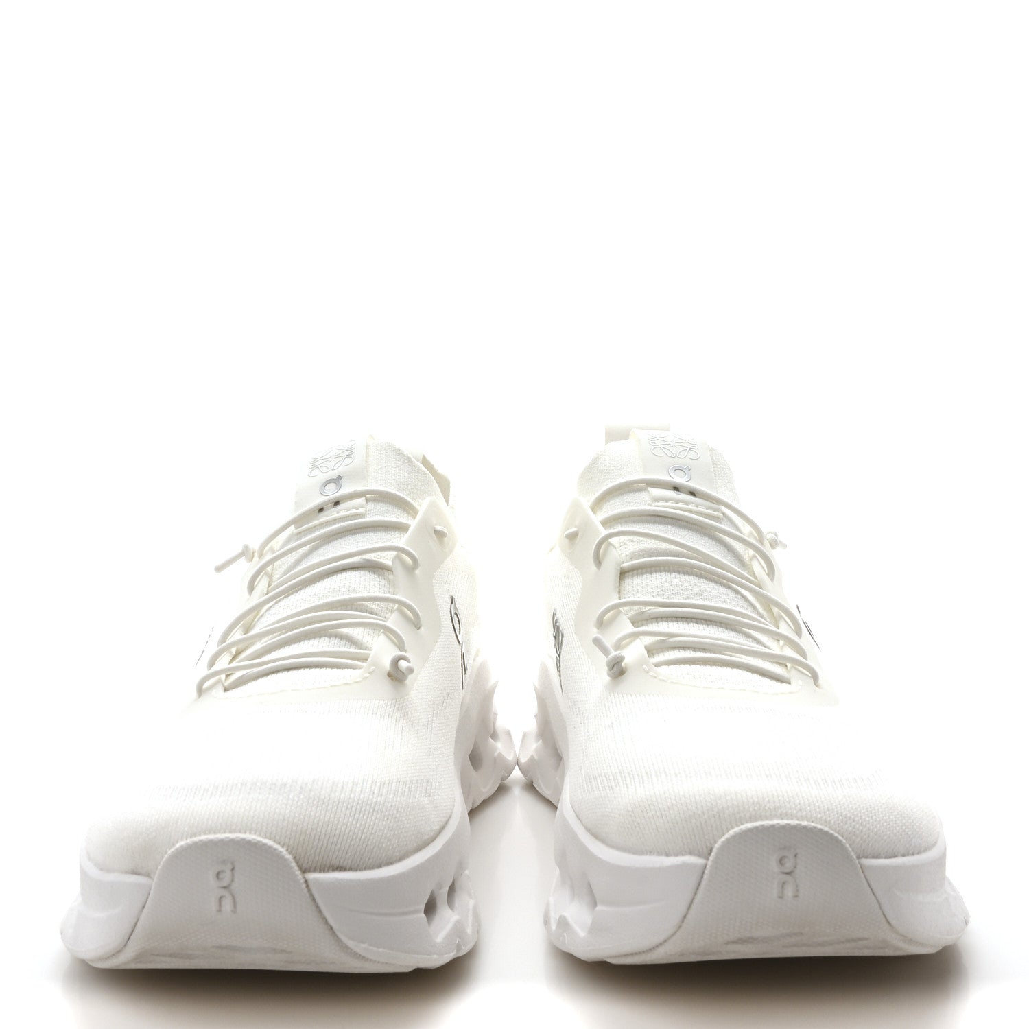 Loewe X ON Recycled Polyester Womens Cloudtilt Sneakers 37 All White 3 of 9