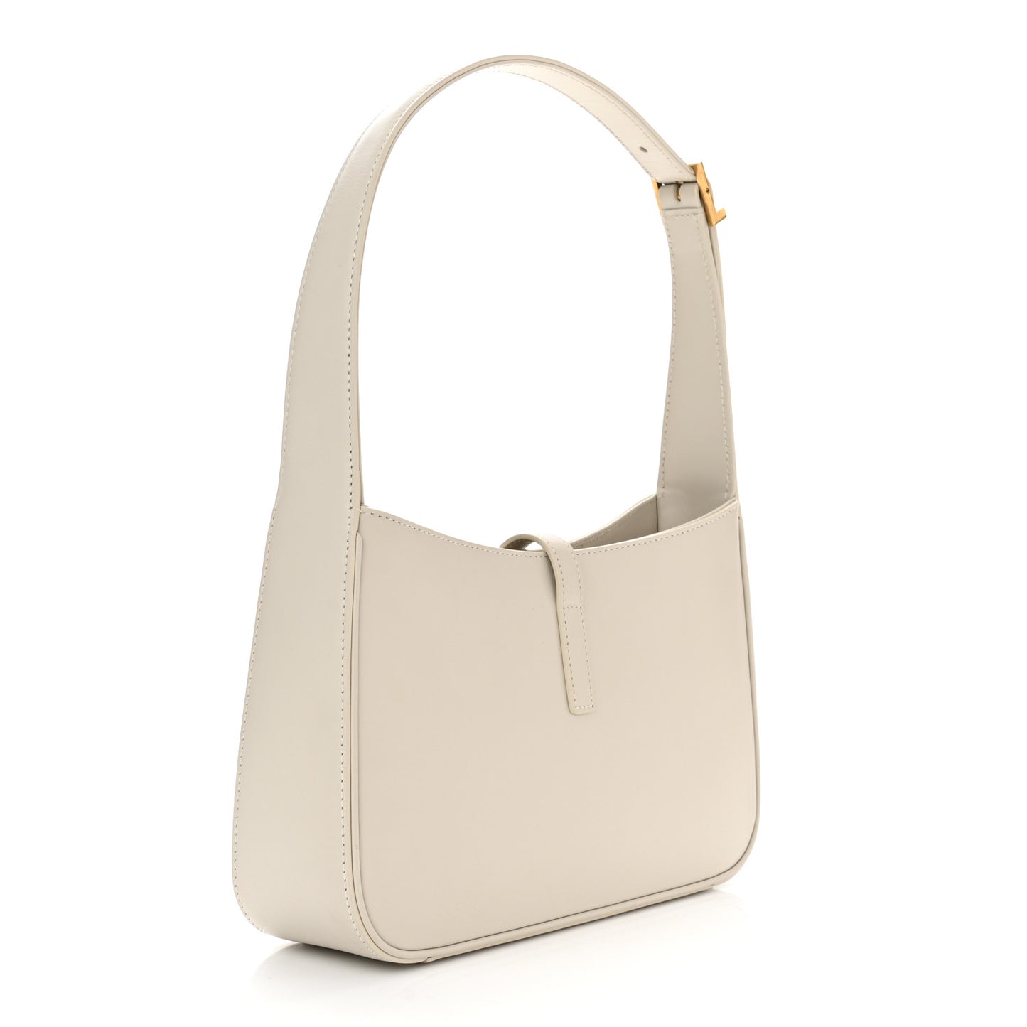 Smooth Calfskin Le 5 A 7 Hobo Blanc Vintage
