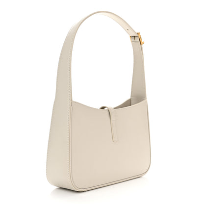 Saint Laurent Smooth Calfskin Le 5 A 7 Hobo Blanc Vintage 3 of 10