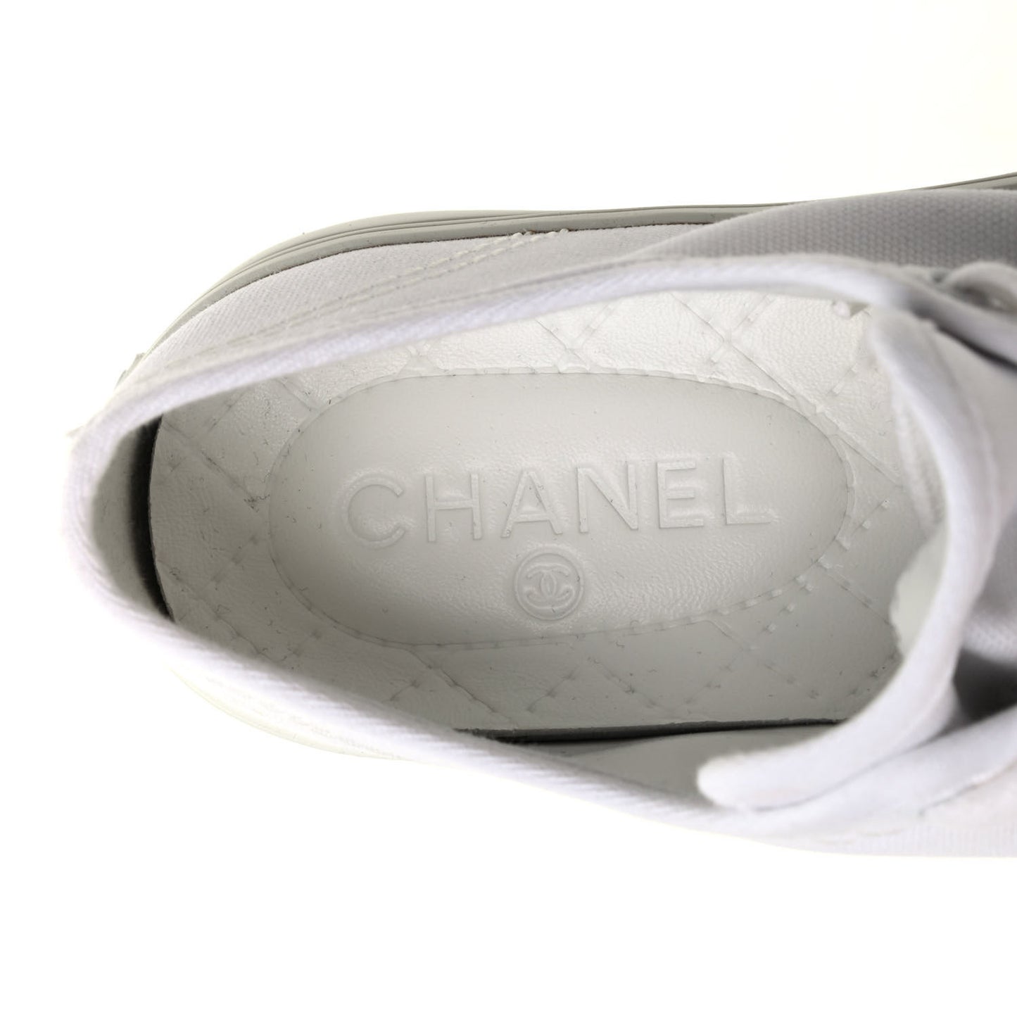 Mixed Fibers Low Top Sneakers 39.5 White