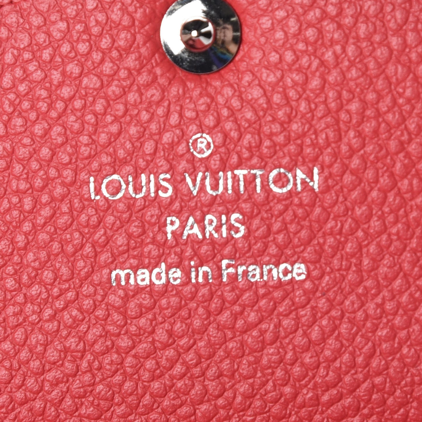 Empreinte Key Pouch Poppy