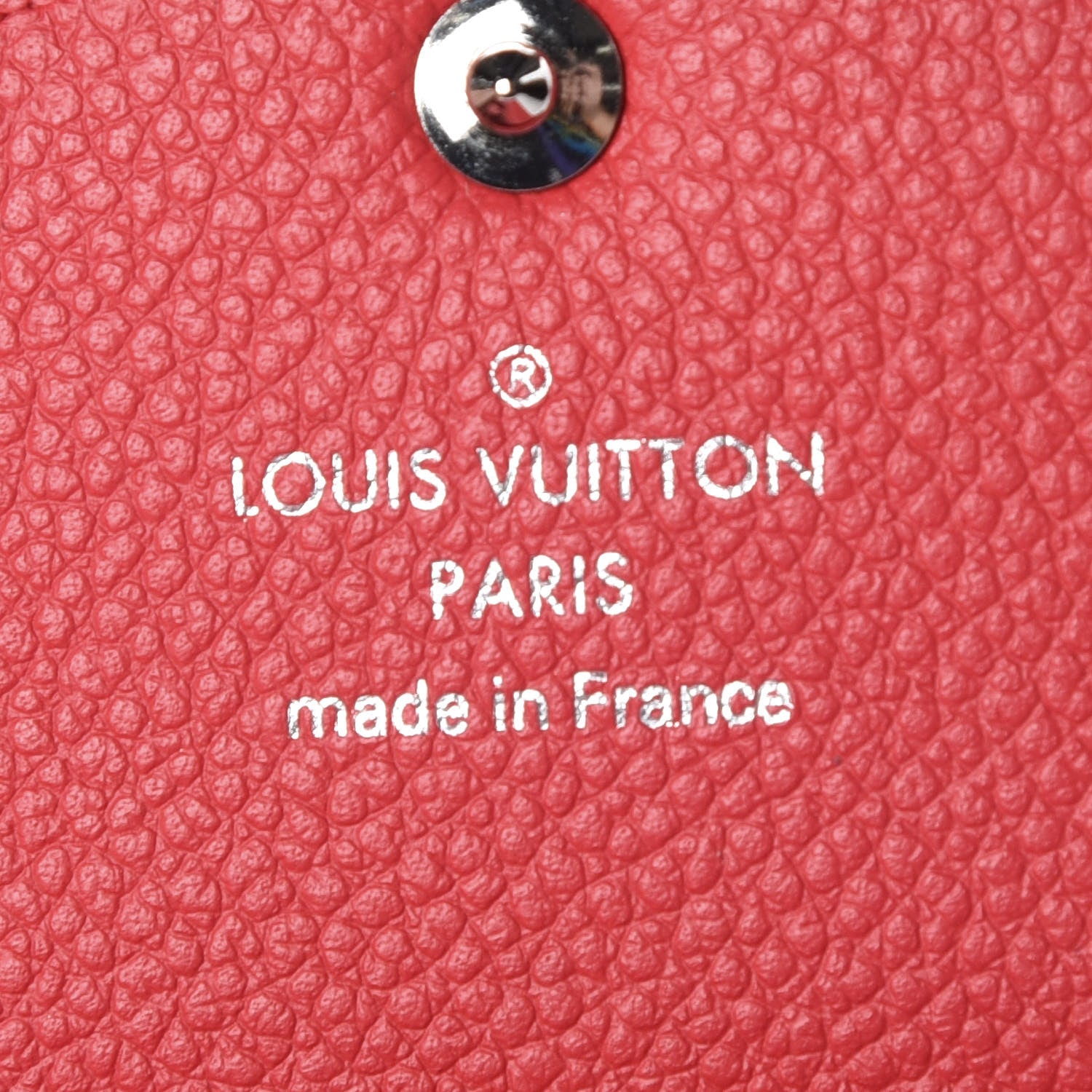Louis Vuitton Empreinte Key Pouch Poppy 6 of 10