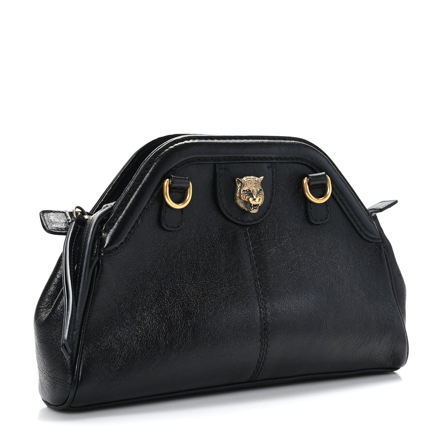 Gucci Calfskin Small Re(Belle) Crossbody Bag Black 2 of 9