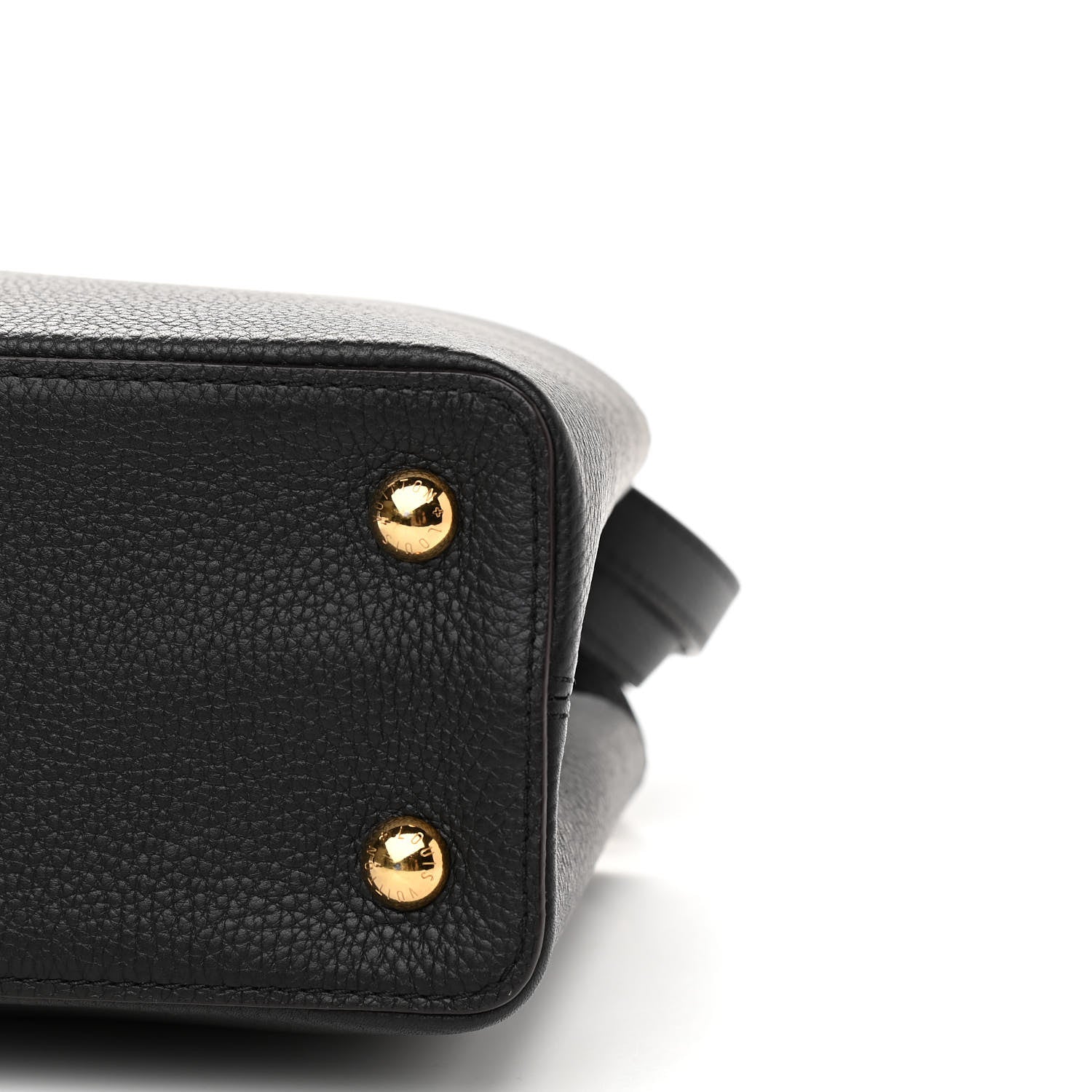 Louis Vuitton Taurillon Capucines PM Black 9 of 9