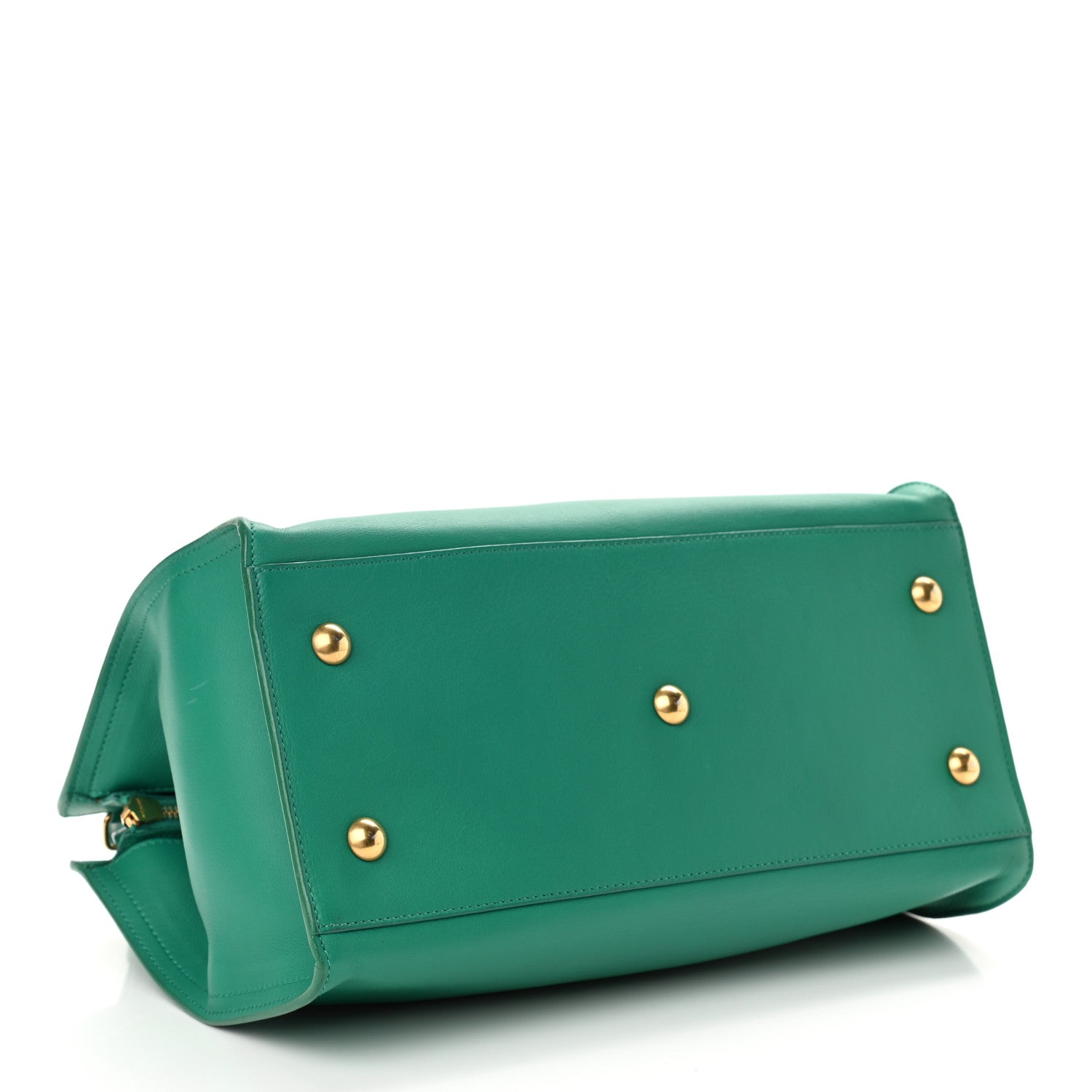 Saint Laurent Calfskin Small Classic Y Cabas Green 4 of 11