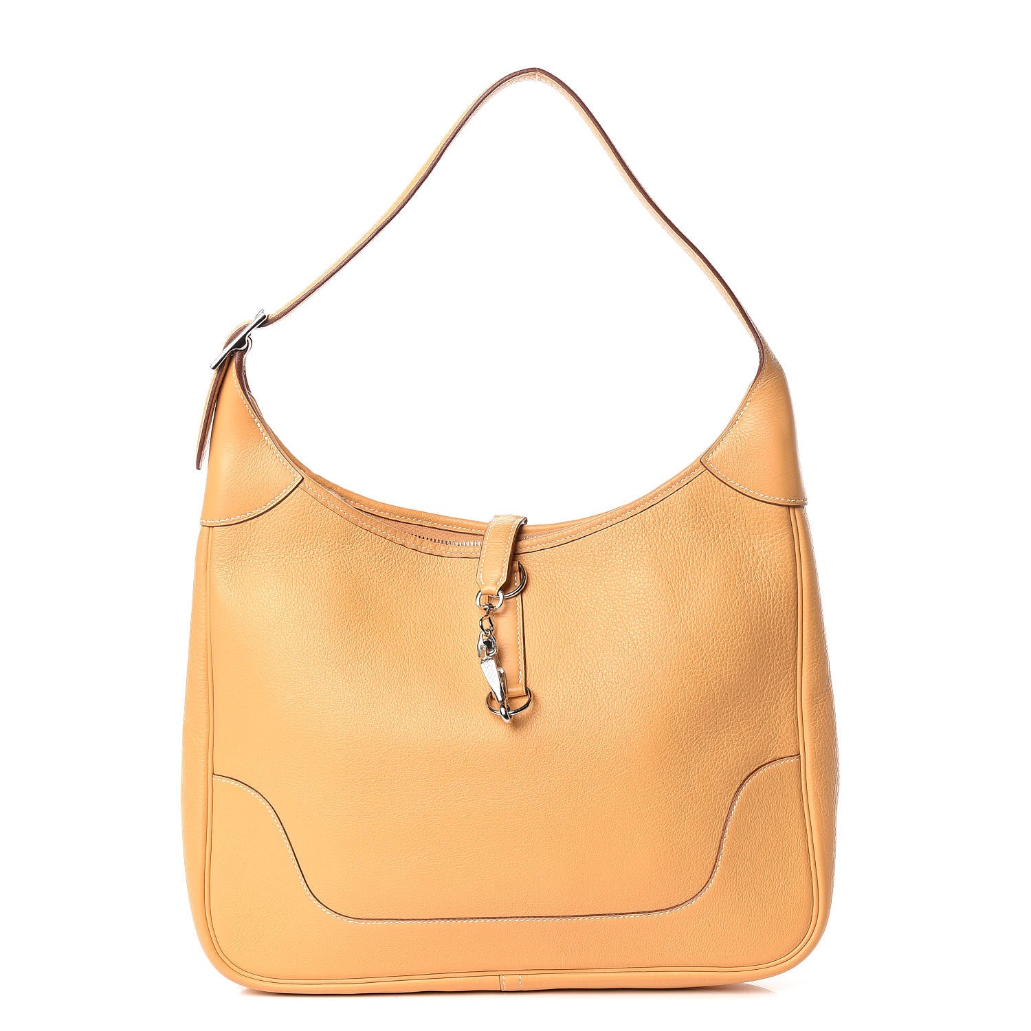 Hermes Taurillon Clemence Sac Trim II 35 Naturel Sable 1 of 15