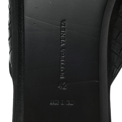 Bottega Veneta Nappa Intrecciato Womens Slipper Mules 42 Black 6 of 7