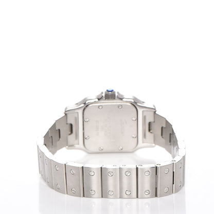 Cartier Stainless Steel 24mm Santos de Galbee Quartz Watch 4 of 8