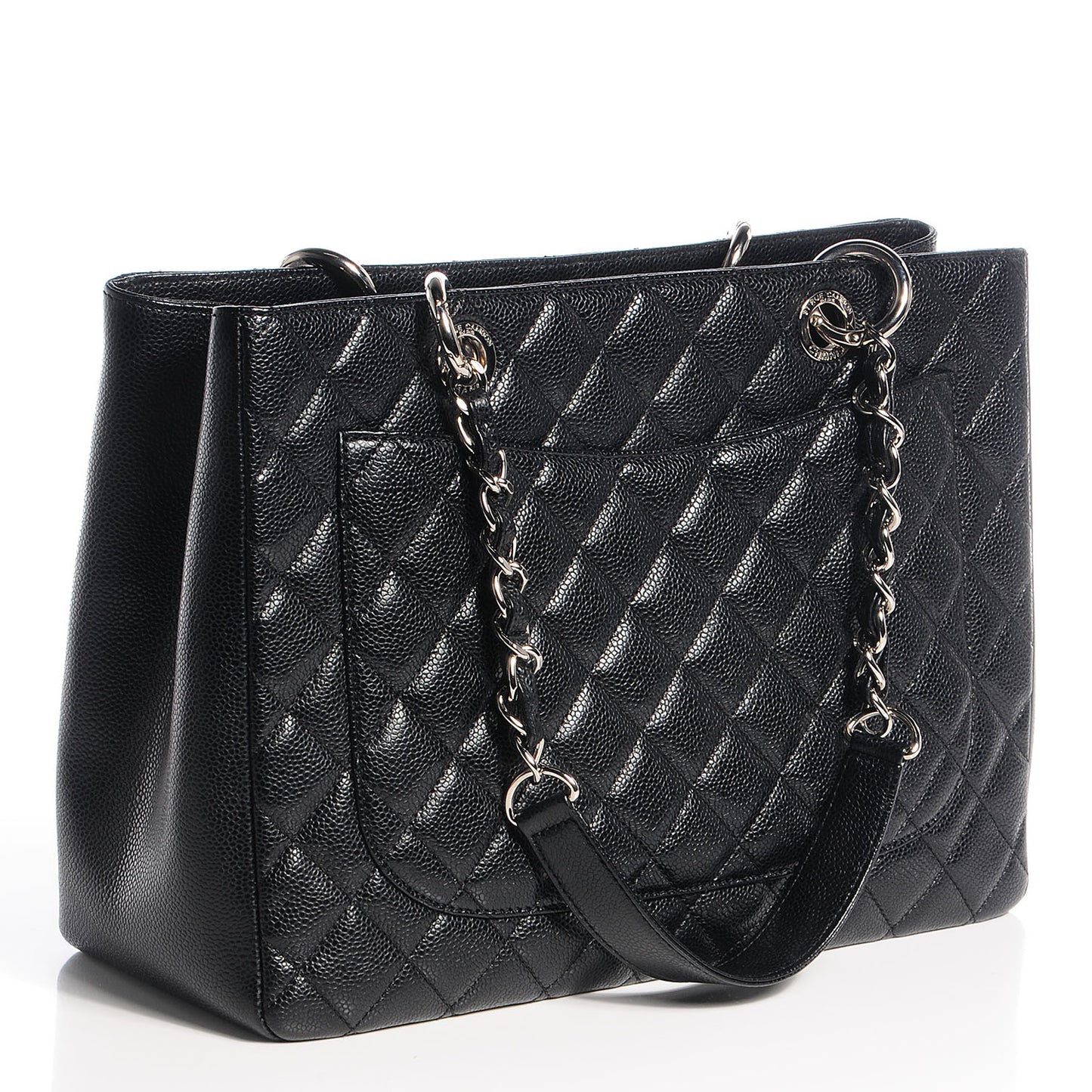 Caviar Grand Shopping Tote GST Black