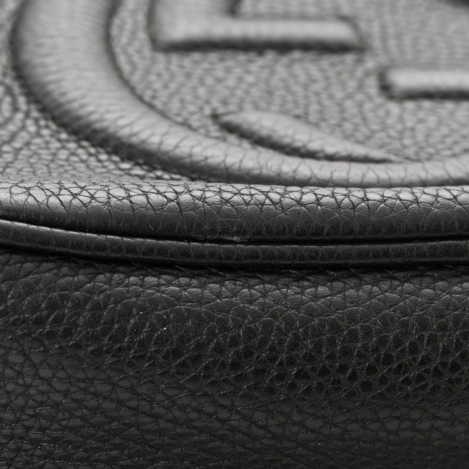 Gucci Pebbled Calfskin Small Soho Disco Bag Black 15 of 15