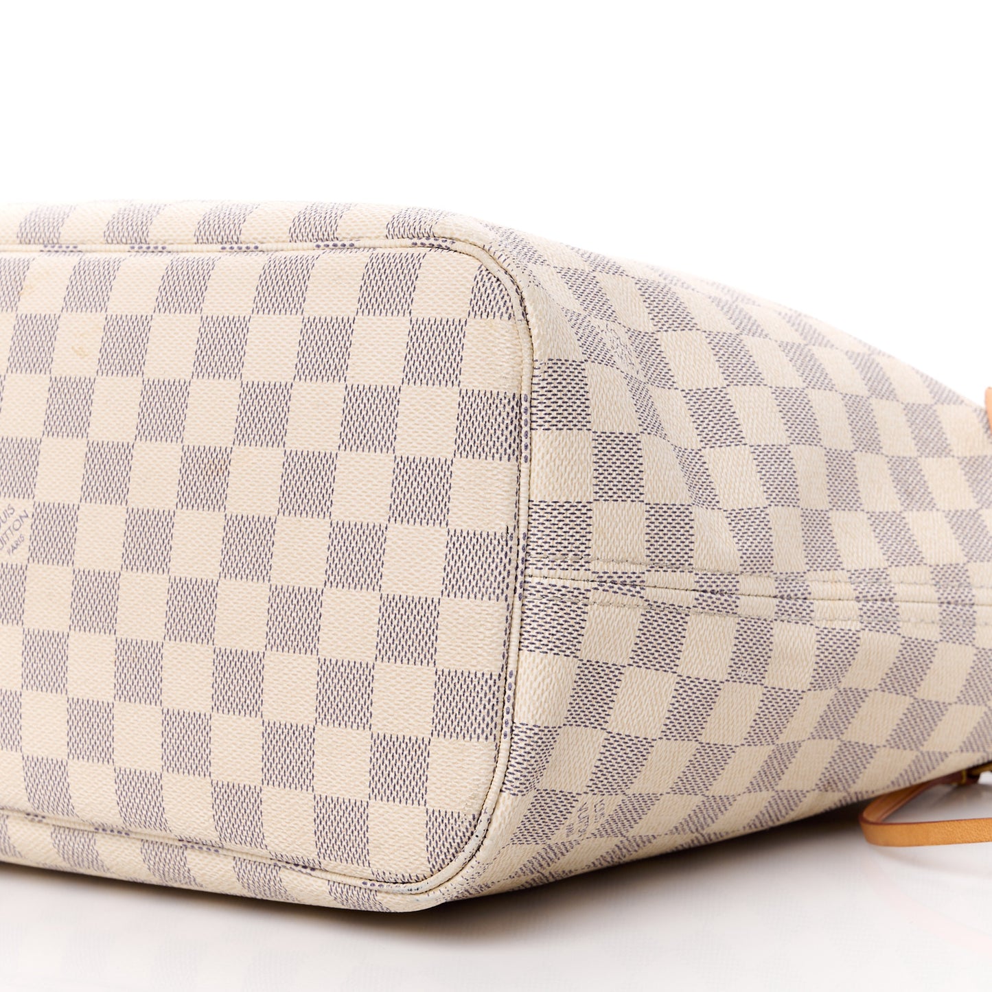 Damier Azur Neo Neverfull MM Rose Ballerine