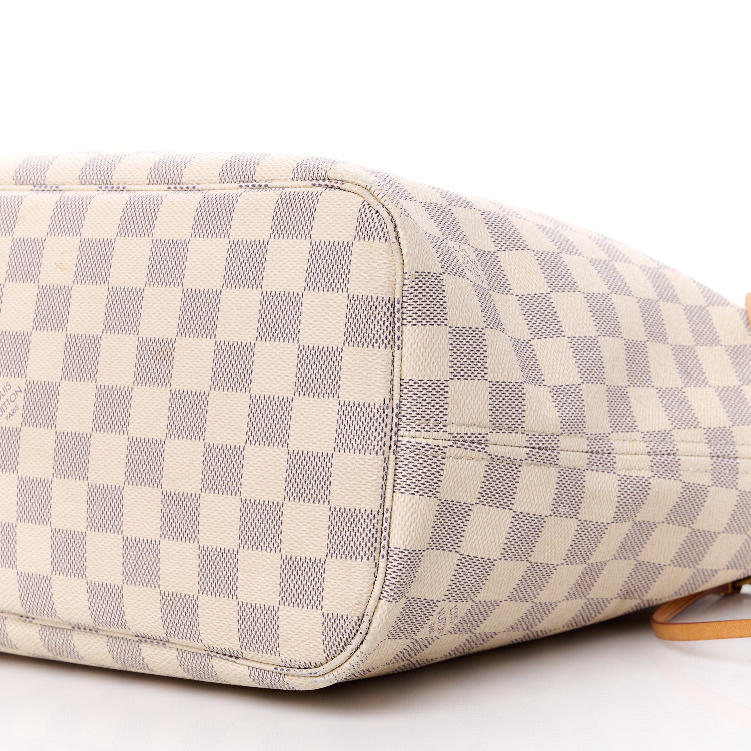 Louis Vuitton Damier Azur Neo Neverfull MM Rose Ballerine 9 of 15