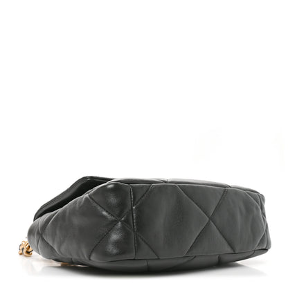 Chanel Lambskin Quilted Medium Chanel 19 Flap Black 4 of 11