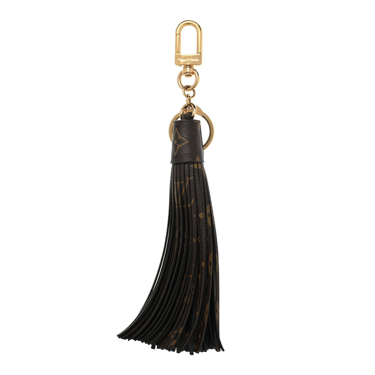 Monogram Tassel Bag Charm