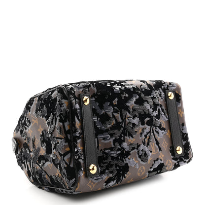 Louis Vuitton Monogram Fleur De Jais Sequins Speedy 30 4 of 10