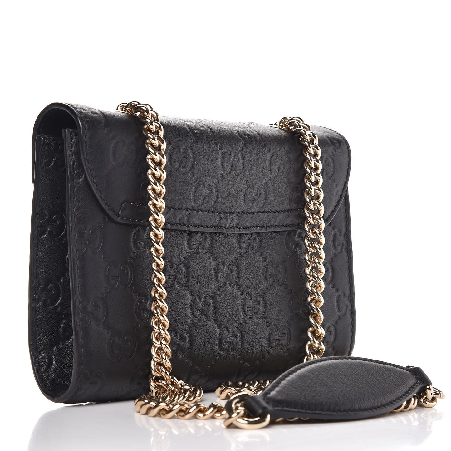 Guccissima Mini Emily Shoulder Bag Black