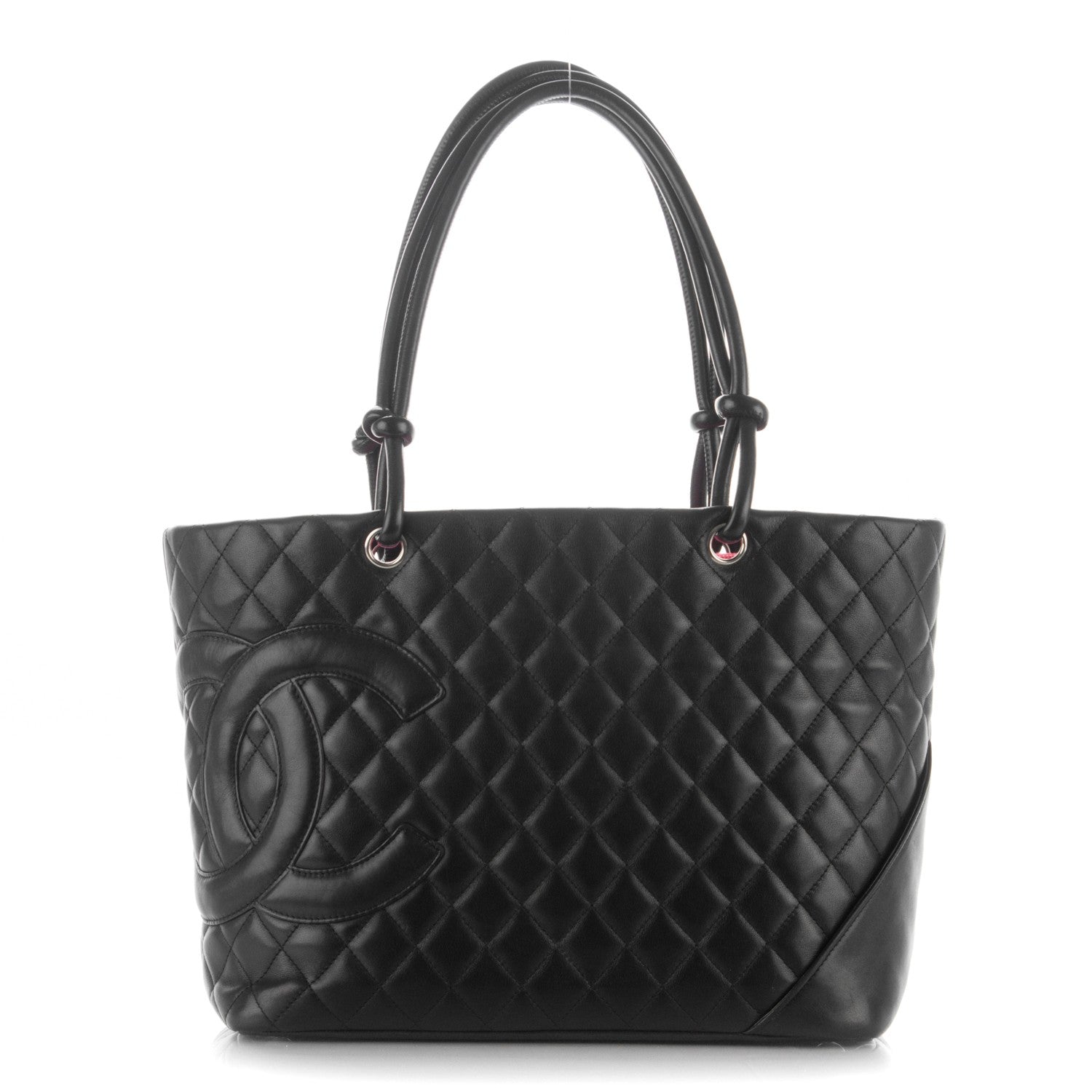 Chanel Calfskin Quilted Large Cambon Tote Black 1 of 7