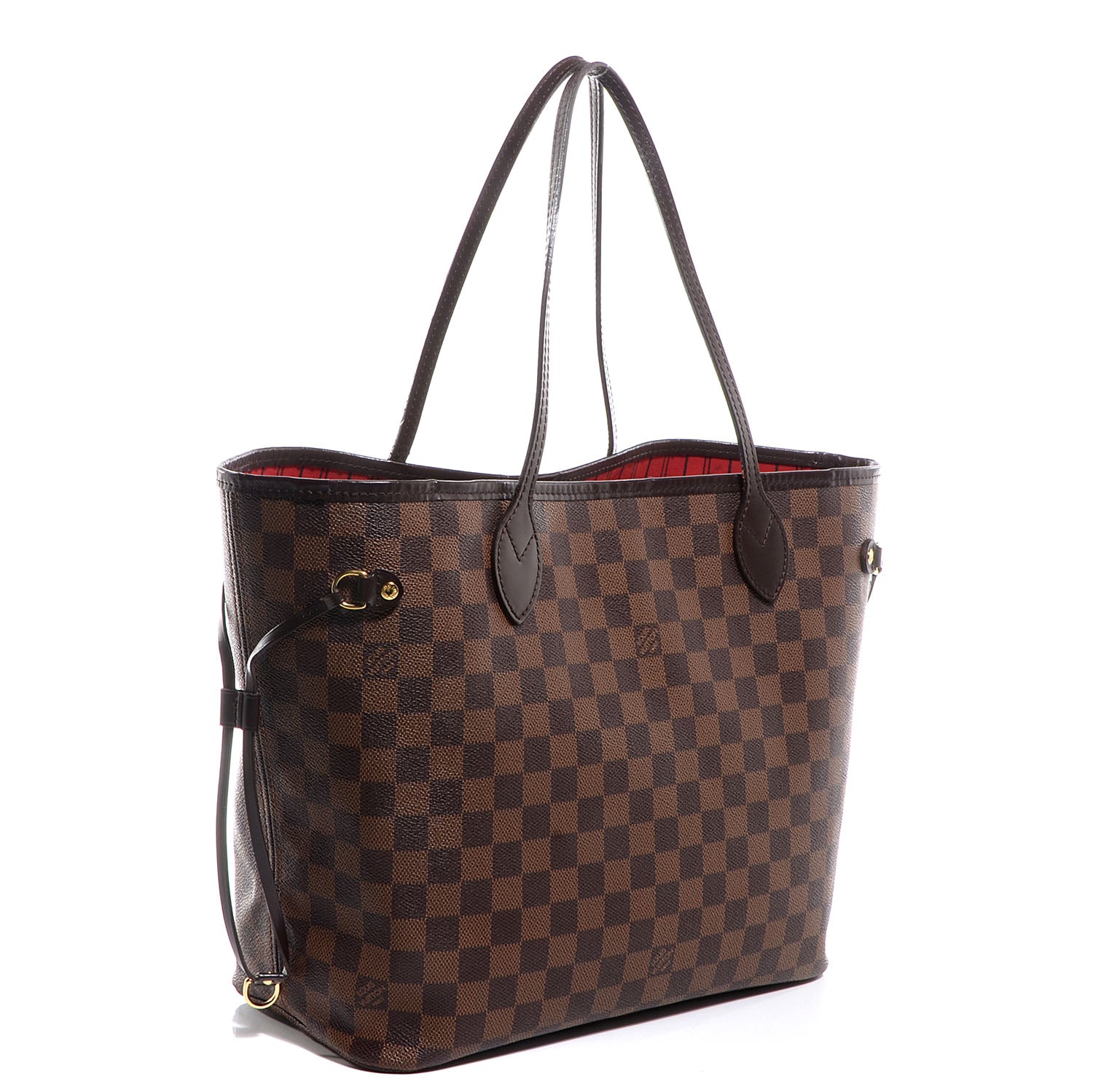 Louis Vuitton Damier Ebene Neverfull MM 3 of 8