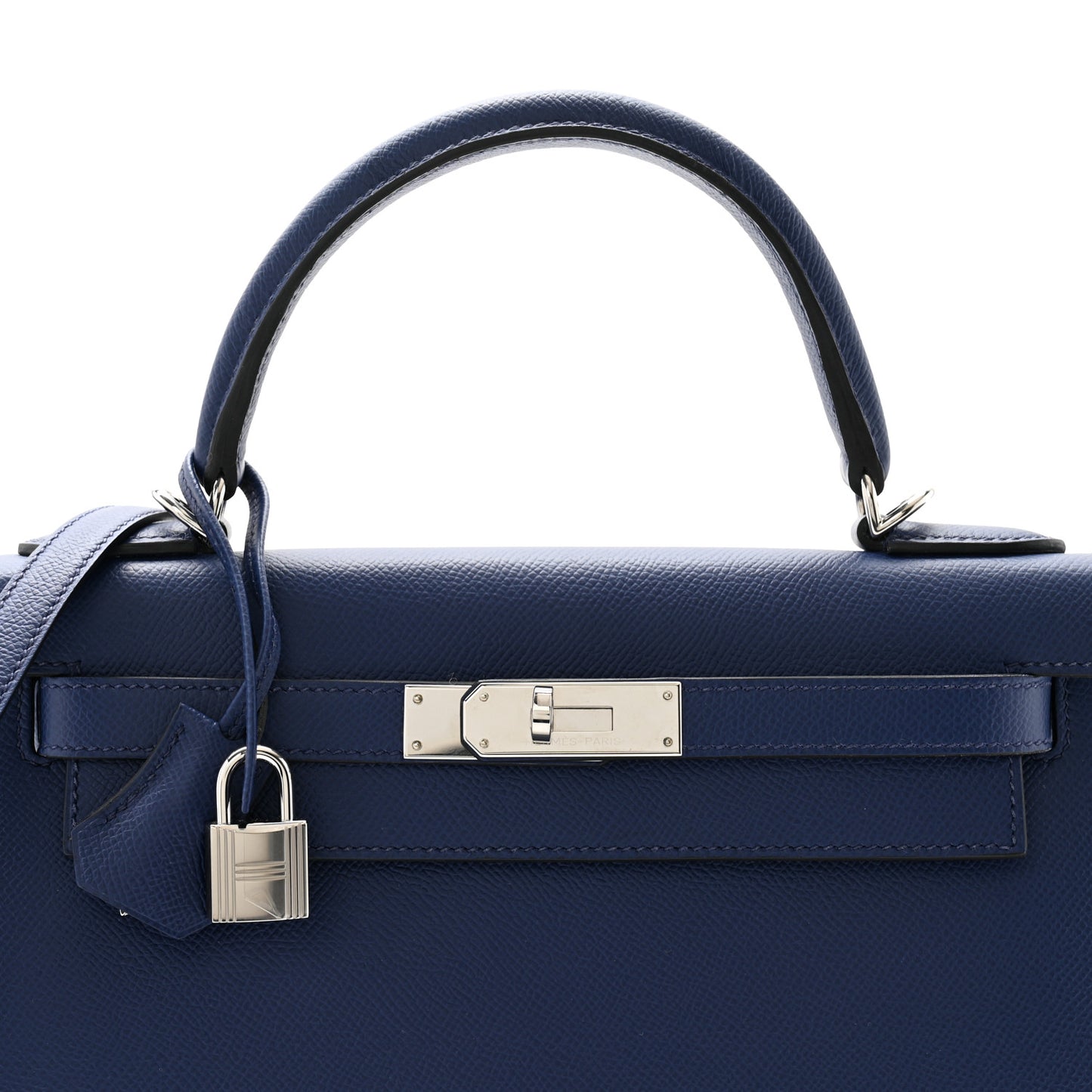 Epsom Kelly Sellier 28 Bleu Saphir