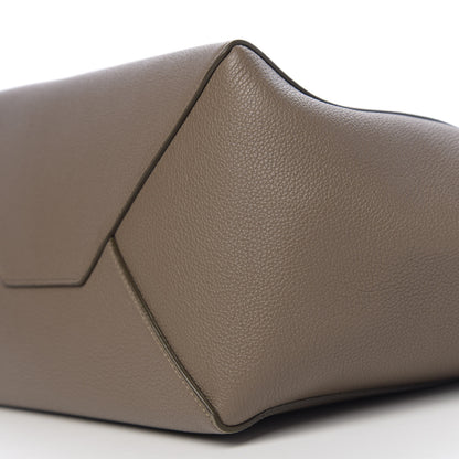 Celine Soft Grained Calfskin Small Belt Cabas Phantom Taupe 7 of 8