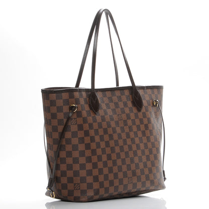 Louis Vuitton Damier Ebene Neverfull MM 3 of 14