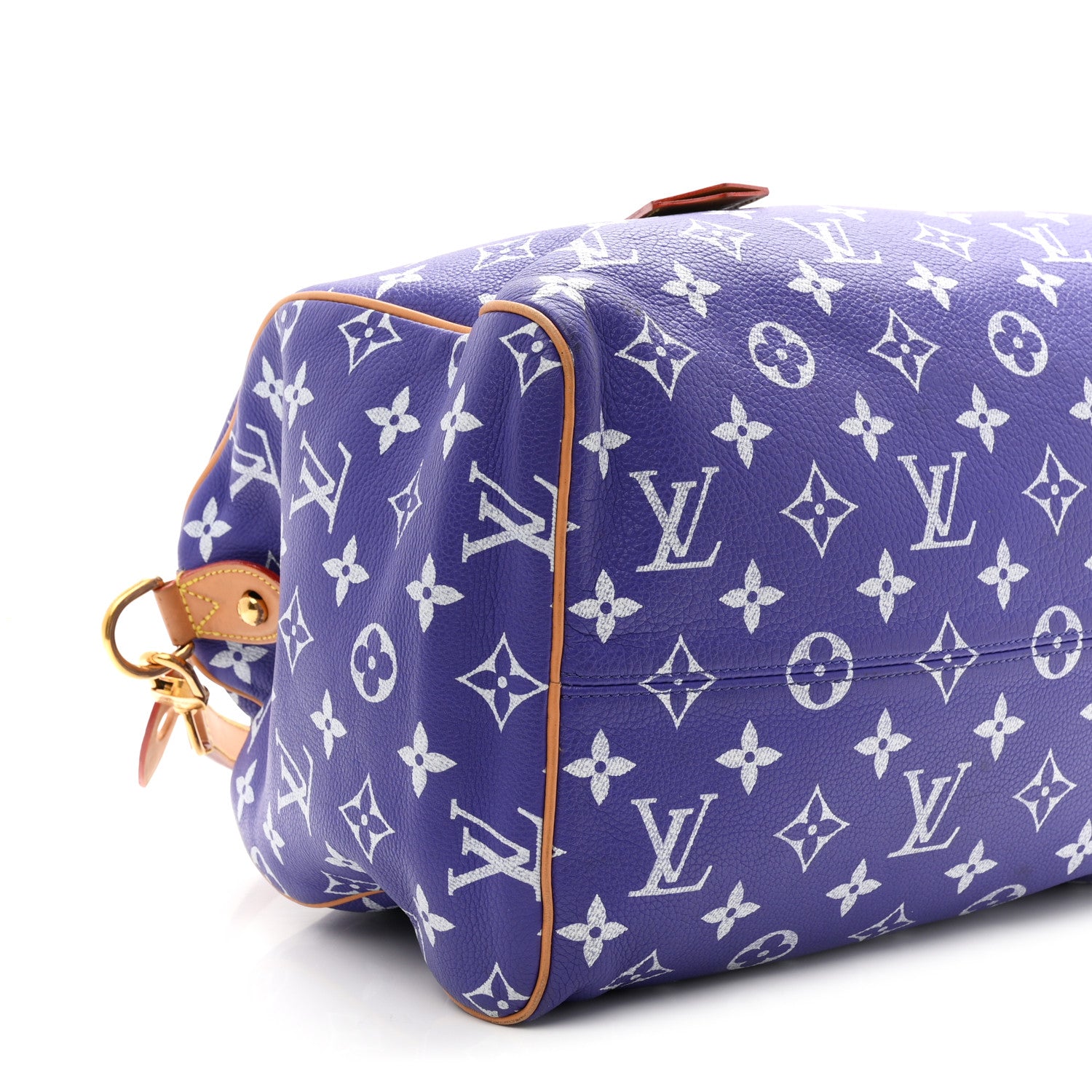 Louis Vuitton Calfskin Monogram Speedy P9 Bandouliere 40 Amethyst 9 of 12