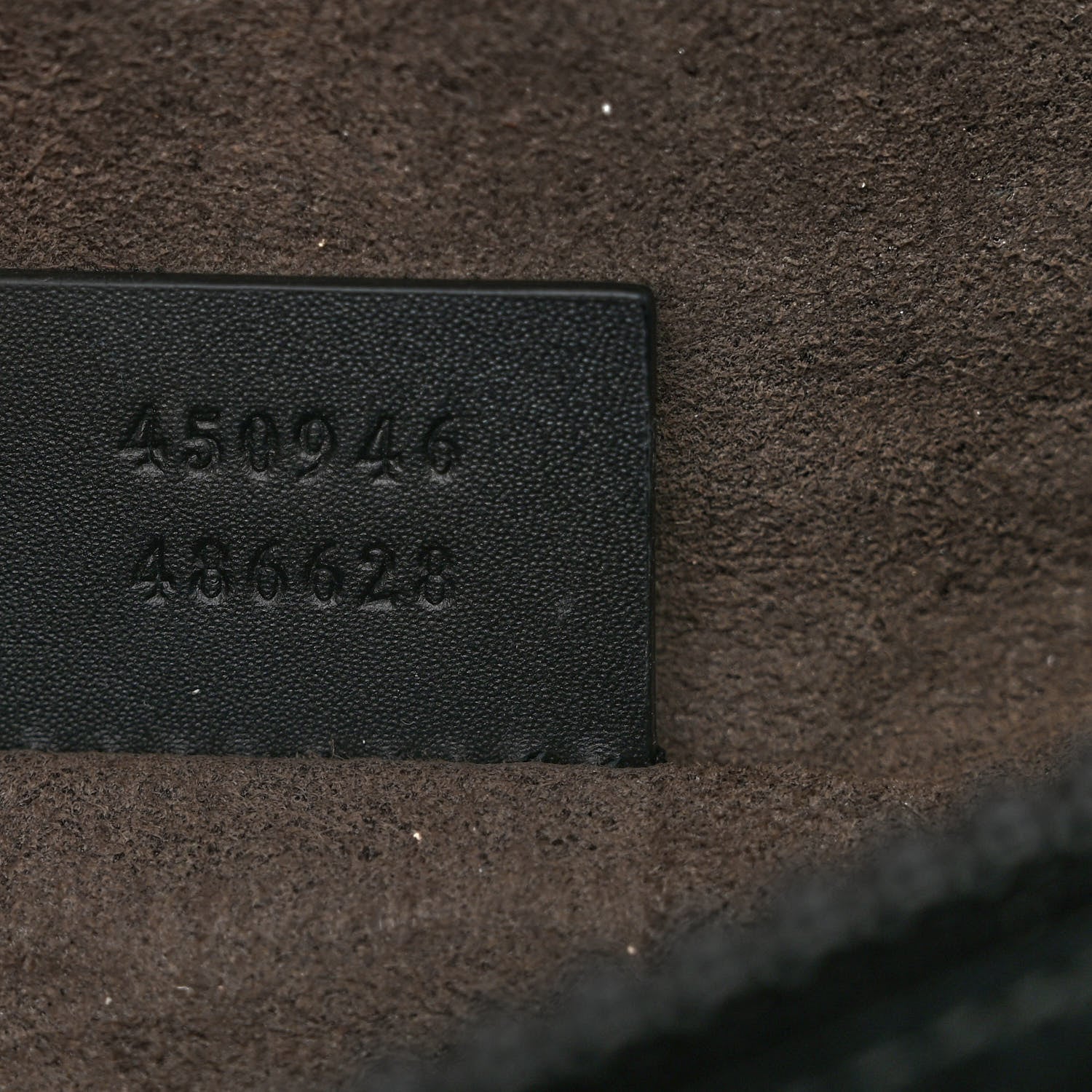 Gucci GG Supreme Monogram Belt Bag Black 8 of 11