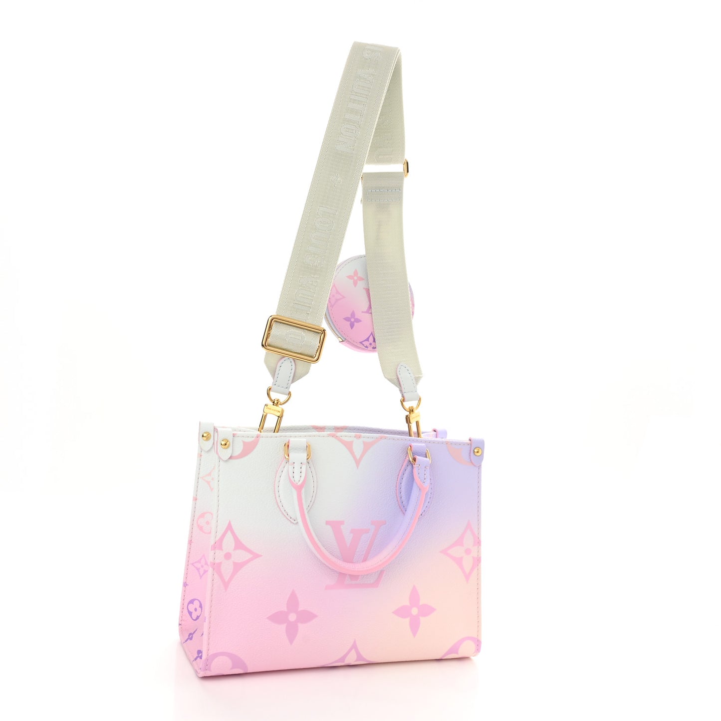 Monogram Giant Spring In The City Onthego PM Sunrise Pastel