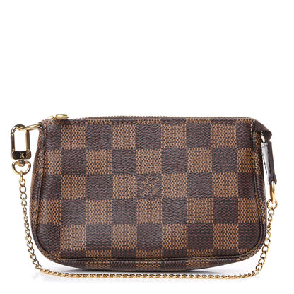 Louis Vuitton Damier Ebene Mini Pochette Accessories 1 of 10