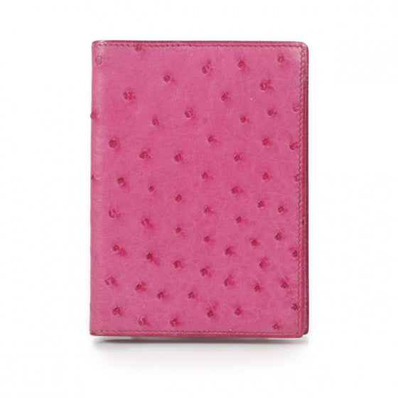 Ostrich Agenda Cover Fuchsia w Inserts