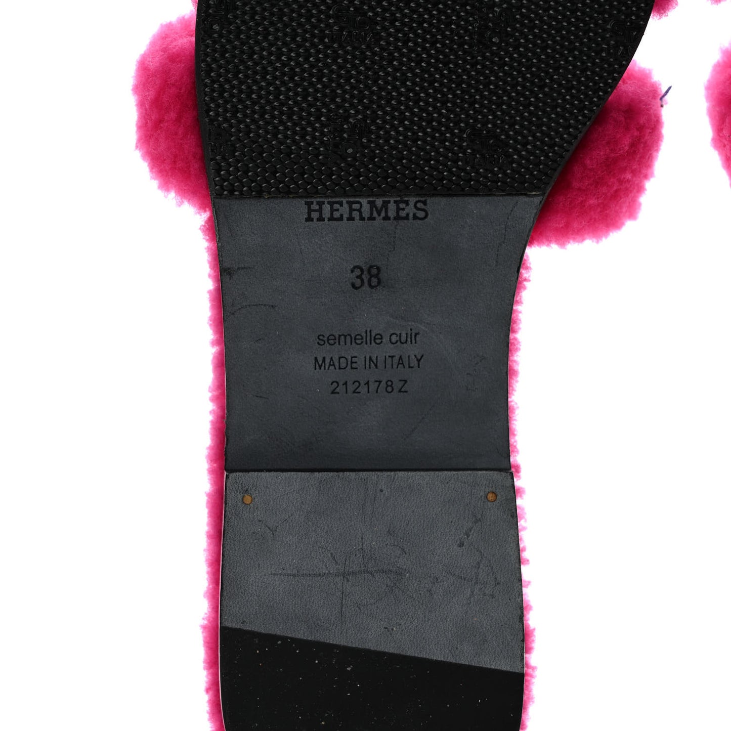 Woolskin Oran Sandals 38 Rose Fuchsia