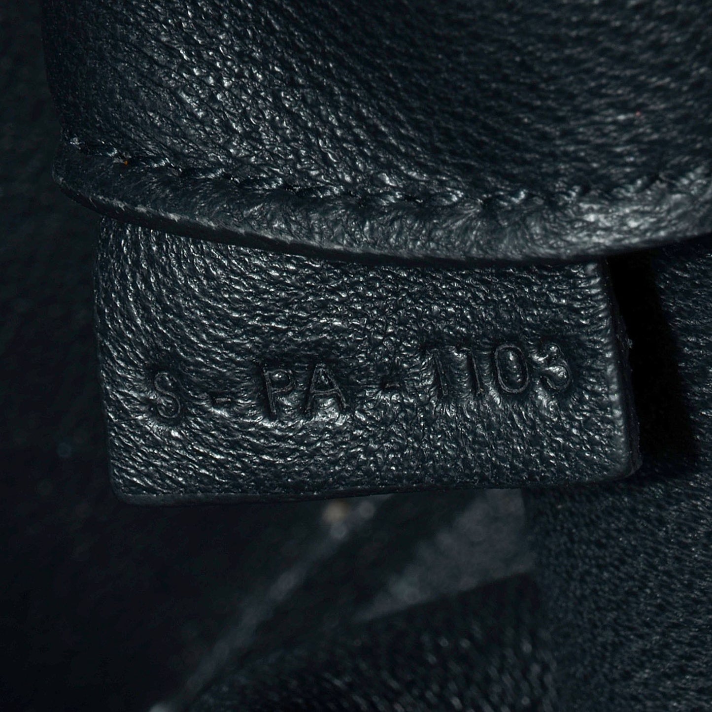 Grained Calfskin Medium Edge Shoulder Bag White