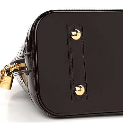 Louis Vuitton Vernis Alma PM Amarante 8 of 10