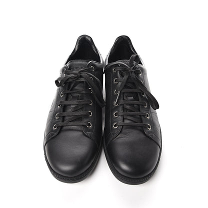 Gucci Calfskin Womens Interlocking G Sneakers 41 Black 11 of 12