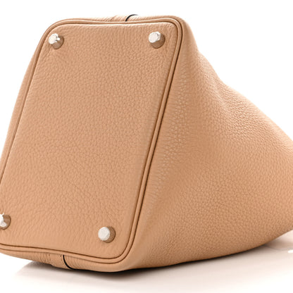 Hermes Taurillon Clemence Picotin Lock 18 PM Chai 9 of 10