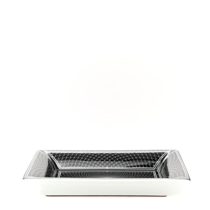 Hermes Porcelain H Deco Change Tray Black 4 of 8