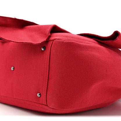 Valentino Garavani Canvas Atelier 02 Bow Edition Small Tote Bag Red 9 of 11