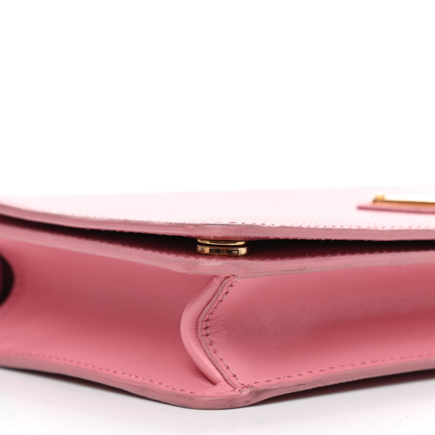 Saffiano Soft Calf Bandoliera Chain Crossbody Bag Petalo