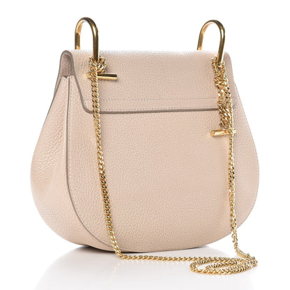 Chloe Grained Lambskin Drew Shoulder Bag Abstract White 3 of 10